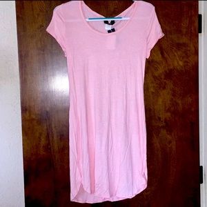 NWT Pastel Pink T Shirt Dress
